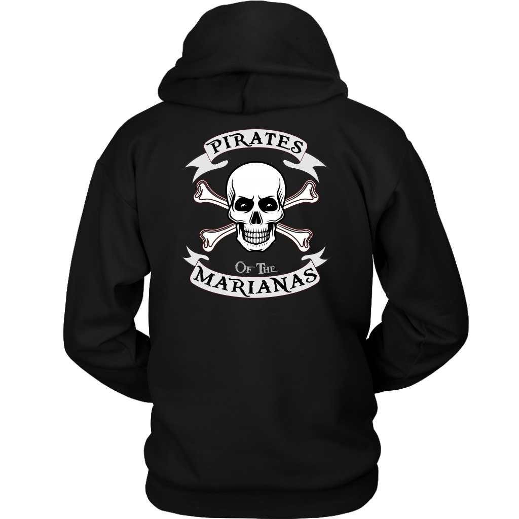 Pirates of the Marianas v3 Hoodie  Back side print