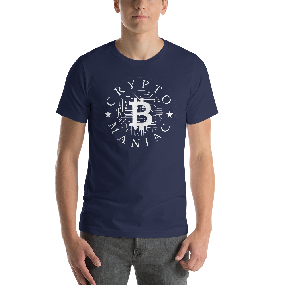 Crypto maniac Funny Unisex T-Shirt
