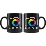 Camera Love mug